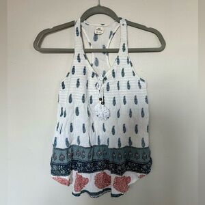 O’NEILL | boho racerback tank.